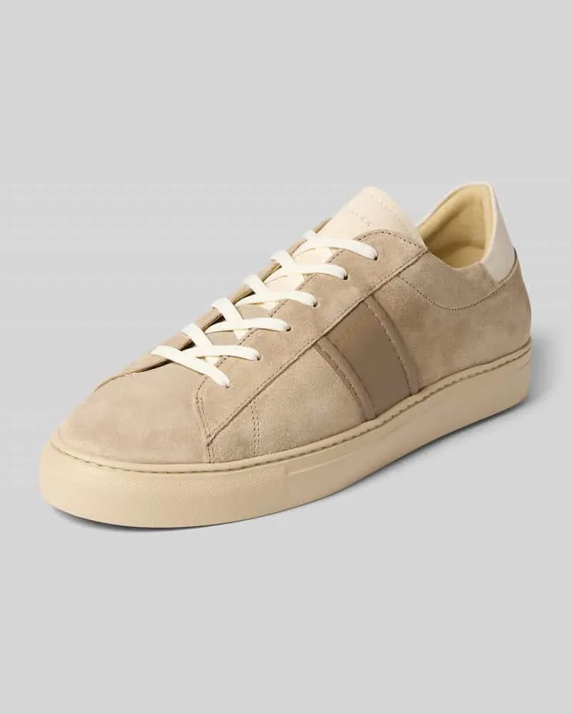 Nubikk Sneaker aus echtem Leder Modell 'Jase Morris Beige