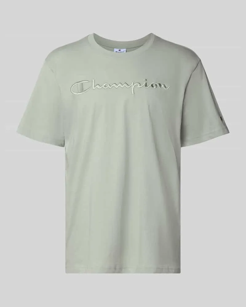 Champion T-Shirt mit Label-Stitching Modell 'ICONS 
