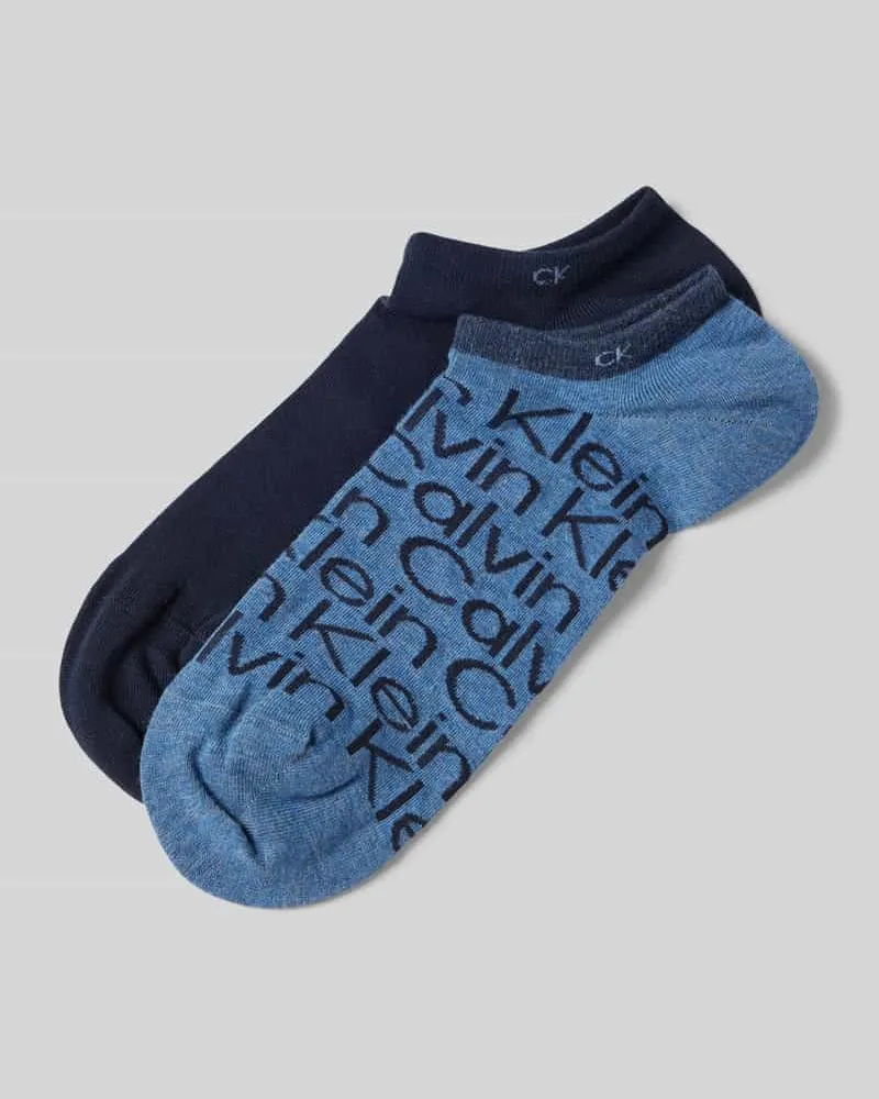 Calvin Klein Socken mit Label-Print im 2er-Pack 
