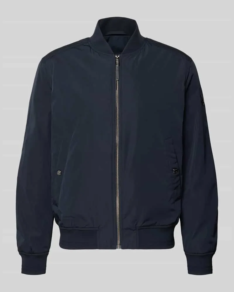 JOOP! Jacke mit Stehkragen und Reißverschluss Modell 'Arik Marine