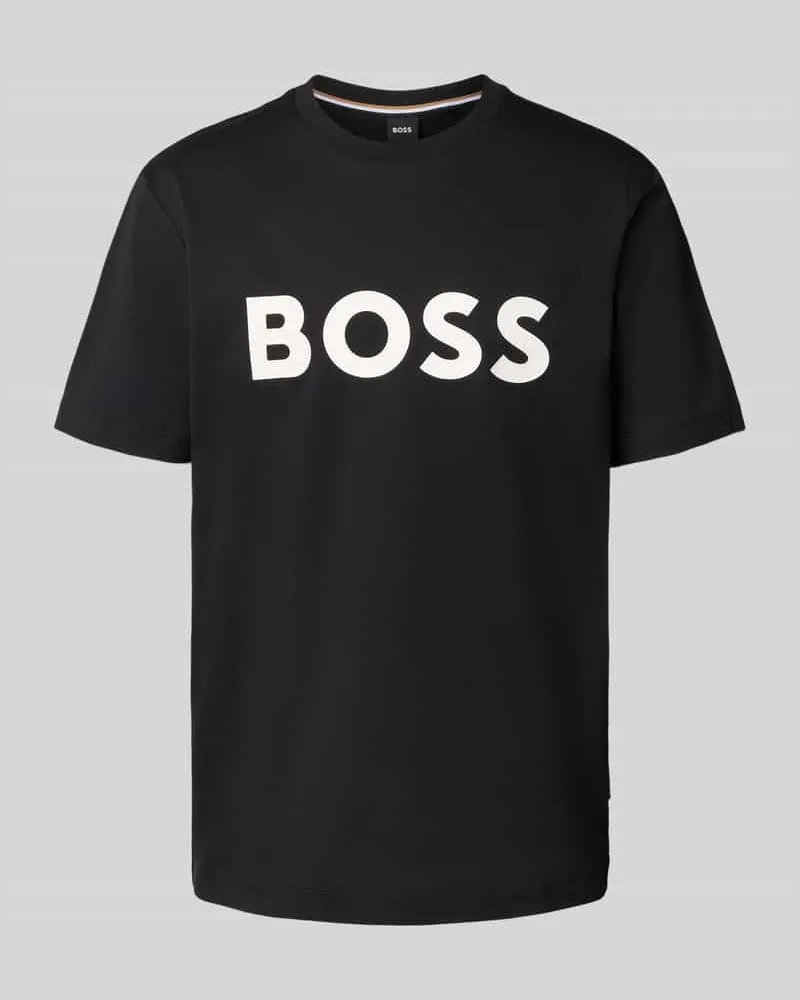 HUGO BOSS Regular Fit T-Shirt aus reiner Baumwolle 