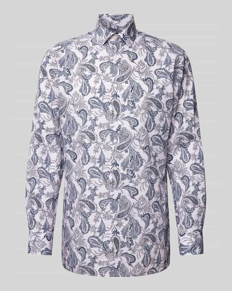 Olymp Modern Fit Business-Hemd mit Kentkragen Rose