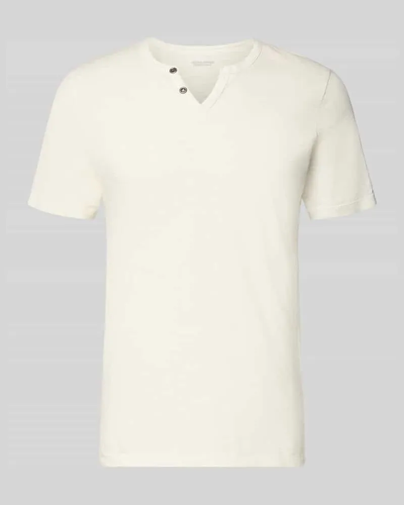 Jack & Jones T-Shirt aus Baumwolle Modell 'SPLIT Weiss