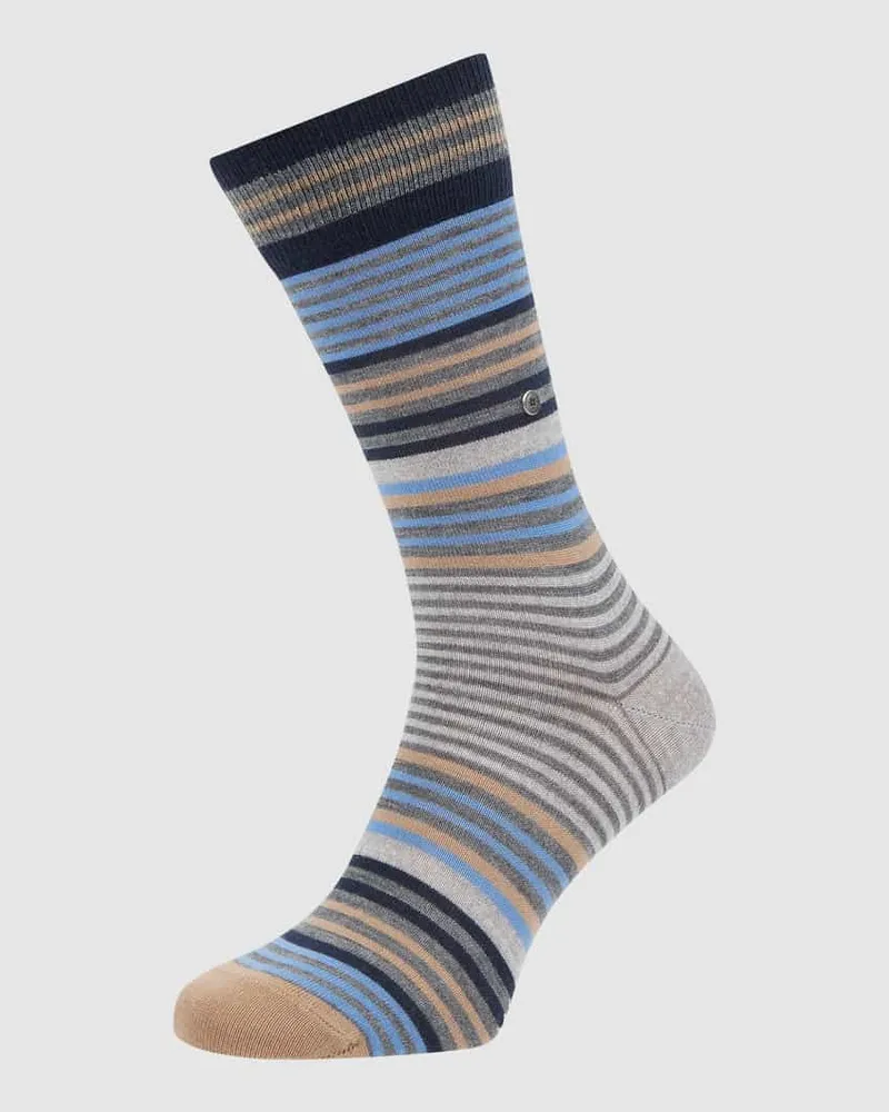 Burlington Socken mit Label-Detail 