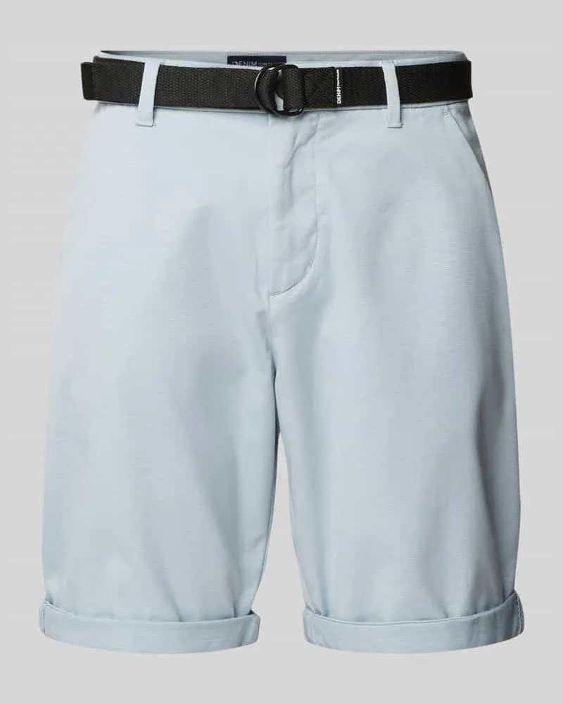 Tom Tailor Regular Fit Chinoshorts mit Gürtel 