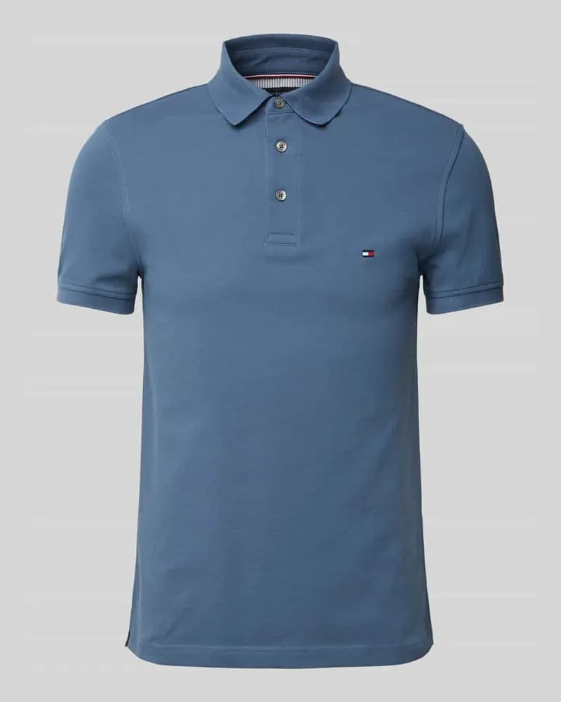 Tommy Hilfiger Slim Fit Poloshirt mit Logo-Stitching Modell '1985 