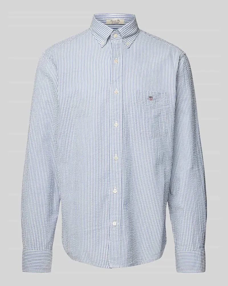 Gant Freizeithemd mit Button-Down-Kragen 
