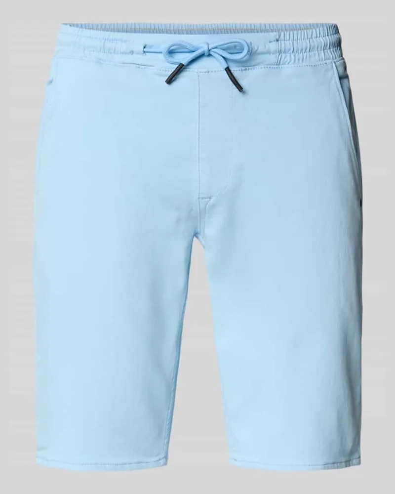 Blend Slim Fit Shorts mit Tunnelzug Modell 'BLIZZARD Hellblau