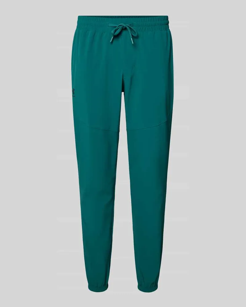 Under Armour Regular Fit Jogger mit Logo-Print Modell 'Vibe Petrol