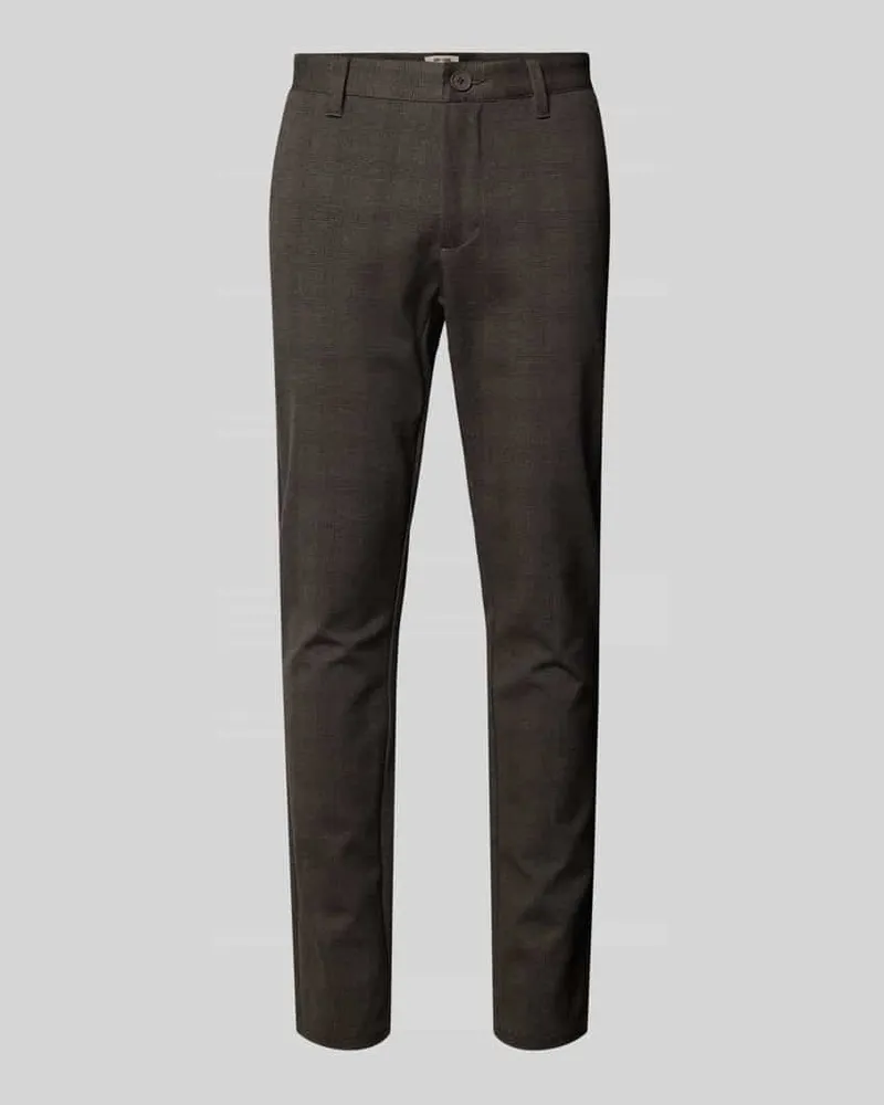 Only & Sons Slim Fit Chino aus Viskose-Mix Modell 'MARK 
