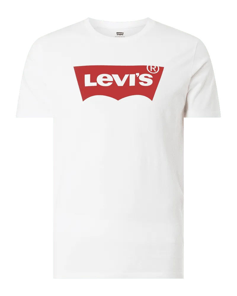 Levi's T-Shirt aus Baumwolle mit Logo-Print 