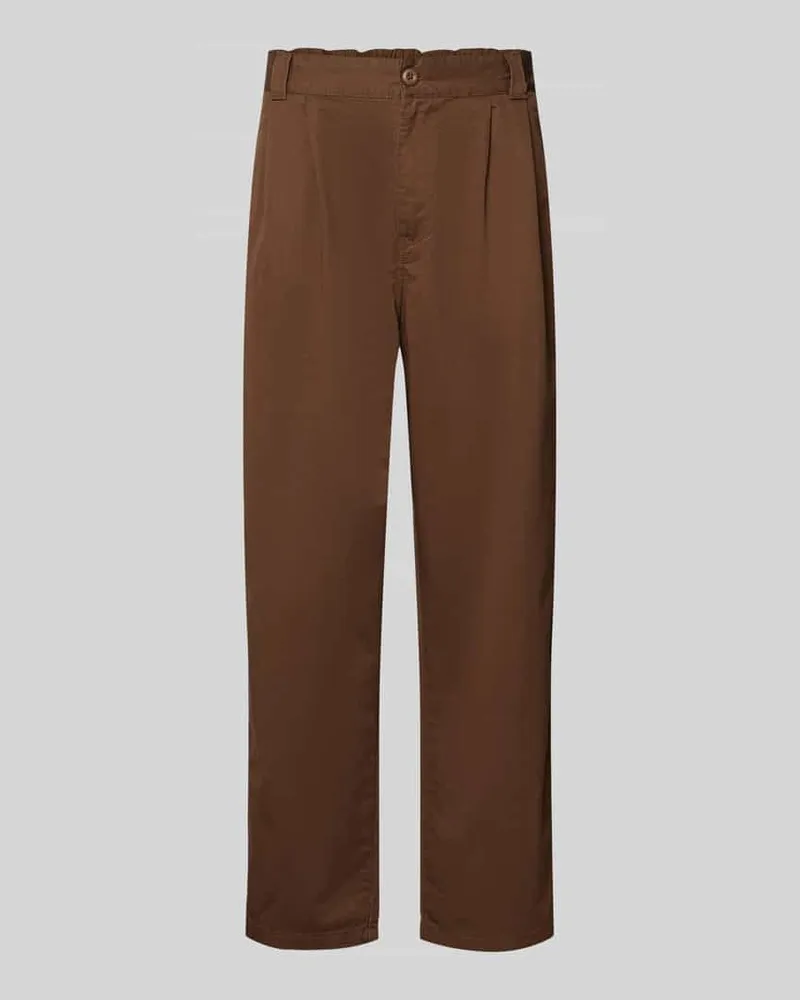 Carhartt WIP Regular Fit Bundfaltenhose mit Eingrifftaschen Modell 'MARV 
