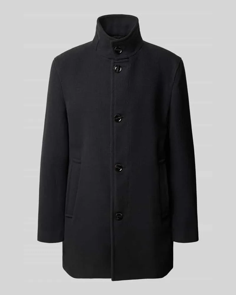 Strellson Daunenjacke Modell 'Fynn' mit Stehkragen Black