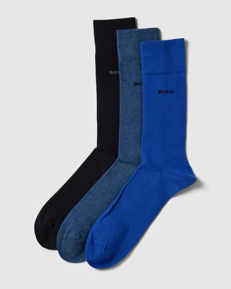 HUGO BOSS Socken mit Label-Detail im 3er-Pack 