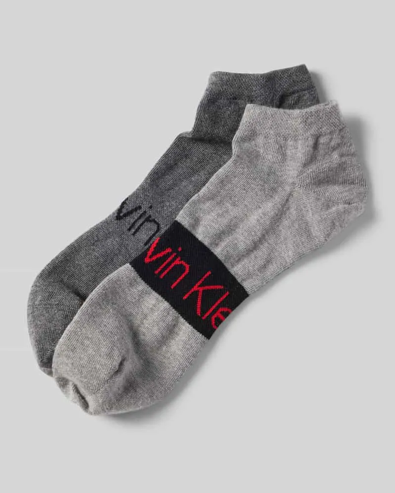 Calvin Klein Socken mit Label-Print im 2er-Pack 