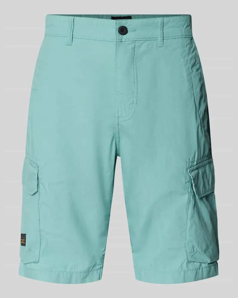 Camel Active Bermudas mit Cargotaschen Tuerkis