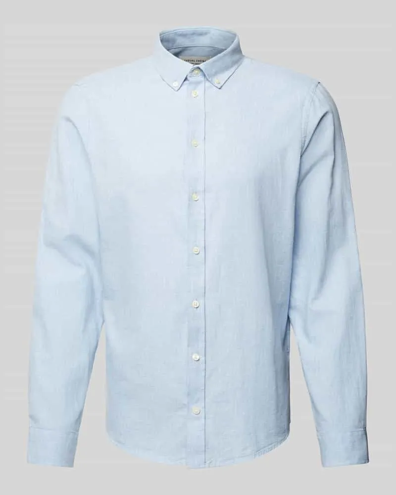 Casual Friday Regular Fit Freizeithemd mit Button-Down-Kragen Modell 'ANTON 
