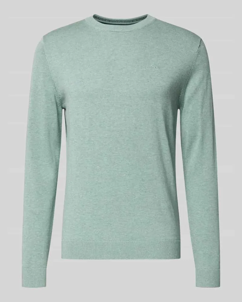 Tom Tailor Regular Fit Strickpullover aus reiner Baumwolle 