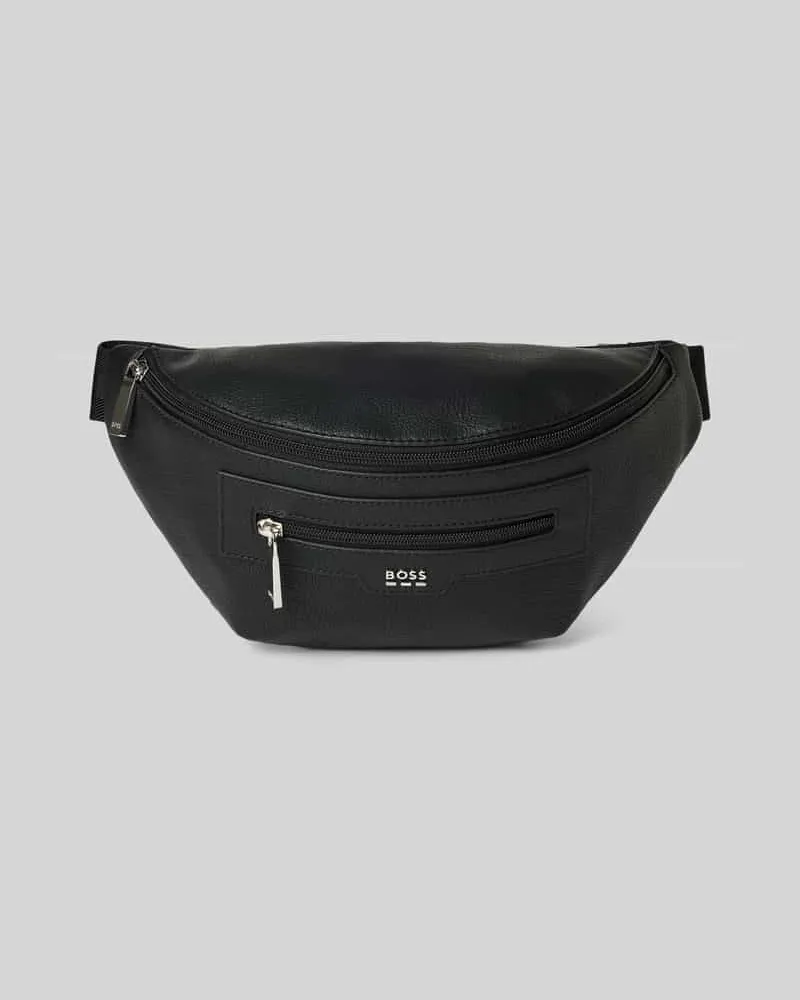 HUGO BOSS Bauchtasche mit Label-Applikation Modell 'LEWIS Black