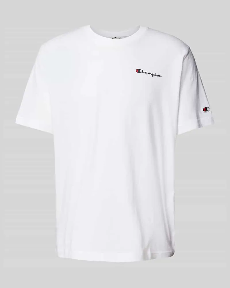 Champion T-Shirt mit Label-Print 