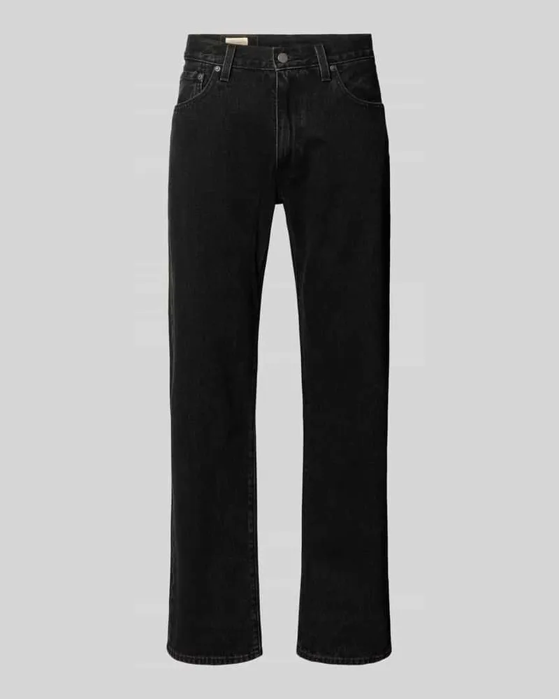Levi's Straight Leg Jeans aus reiner Baumwolle Modell '555 Jeansblau