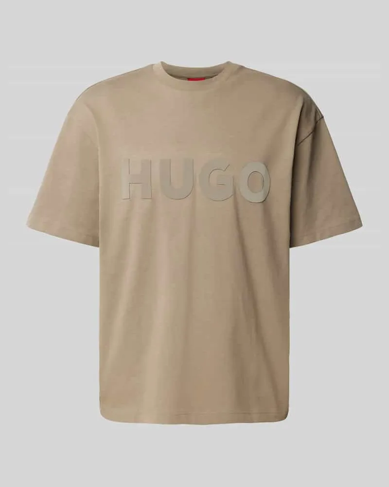 HUGO BOSS T-Shirt mit Label-Print Modell 'Dinkee 
