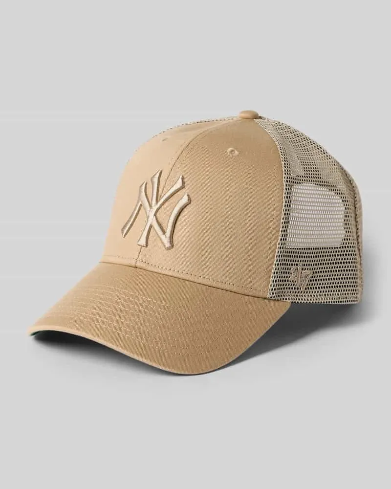 '47 Trucker Cap mit Label-Stitching Modell 'NEYYAN BRANSON Beige