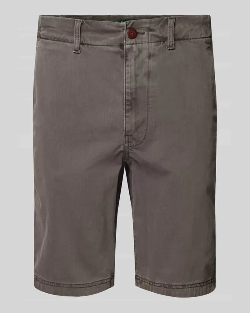 Superdry. Regular Fit Chinoshorts mit seitlichen Eingrifftaschen 