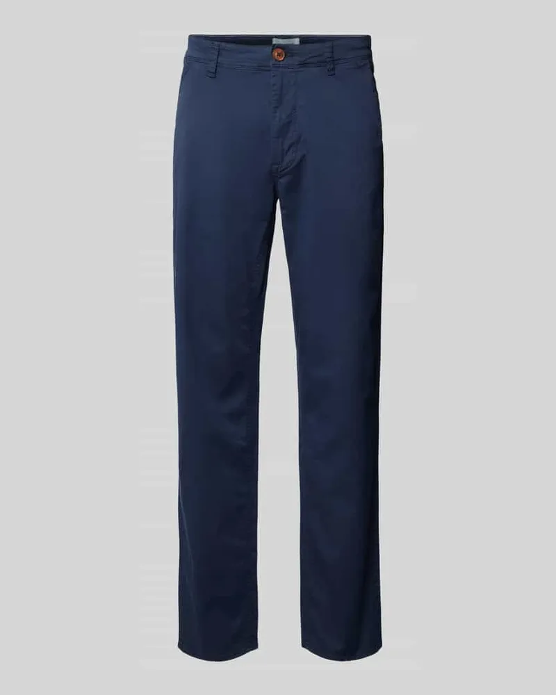 Blend Regular Fit Chino mit Eingrifftaschen Modell 'MADDOX Marine
