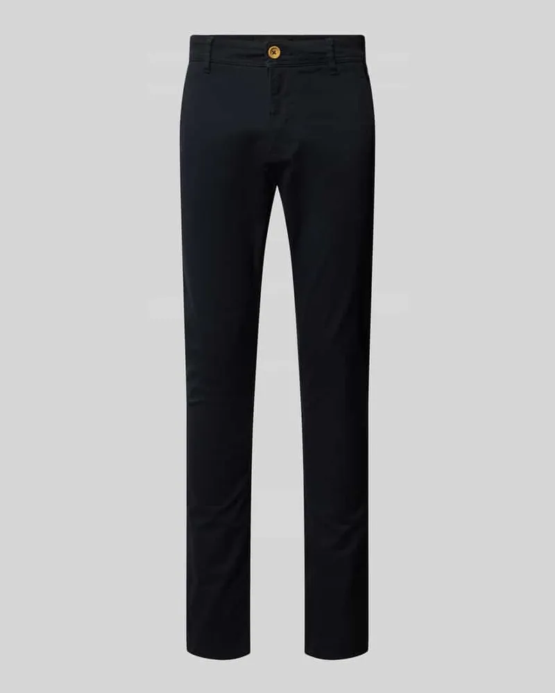 Blend Slim Fit Hose mit Eingriff- und Gesäßtaschen Modell 'NATAN Black