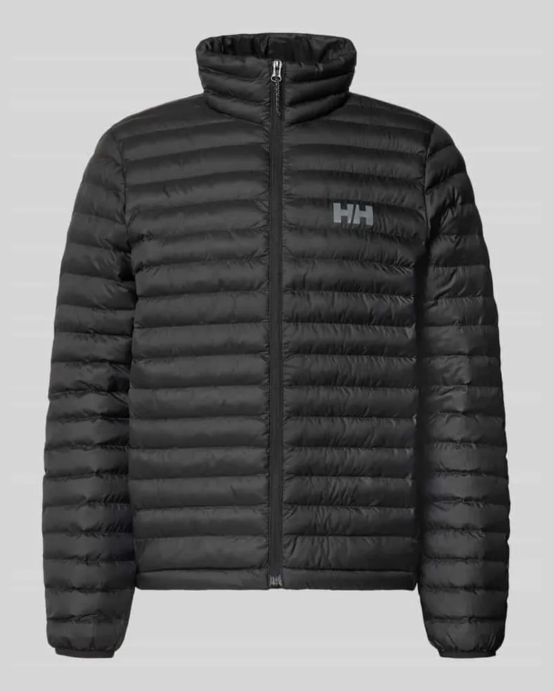 Helly Hansen Steppjacke mit Label-Print Black