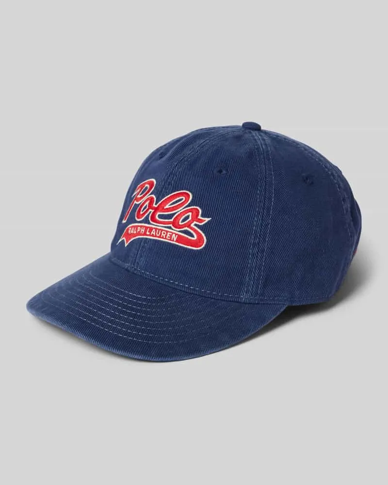 Ralph Lauren Basecap mit Label-Stitching Marine