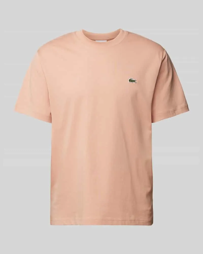 Lacoste T-Shirt mit Label-Patch 