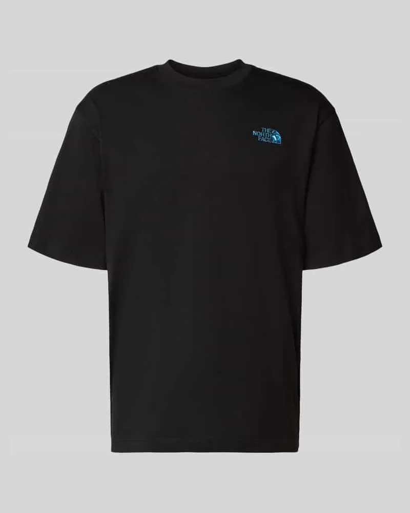 The North Face Oversized T-Shirt mit Logo und Rundhalsausschnitt Black