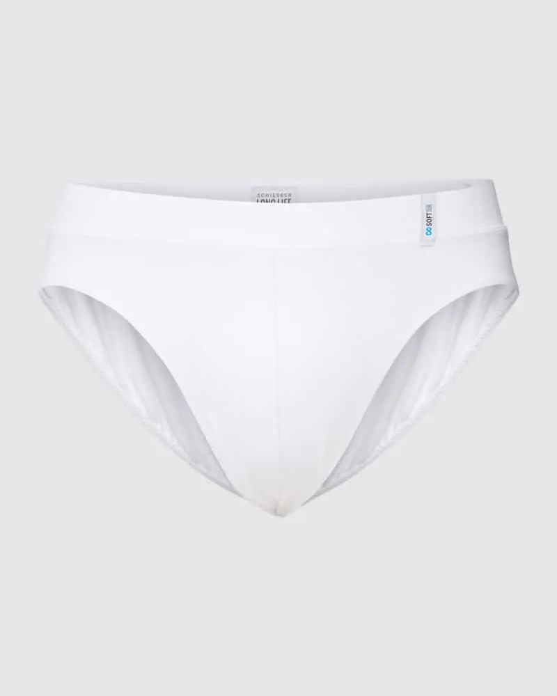 Schiesser Slip mit Steppnähten 