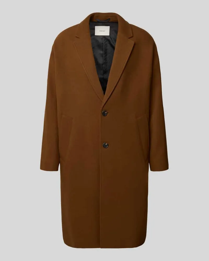 Selected Homme Regular Fit Wollmantel mit Reverskragen Modell 'MILO 