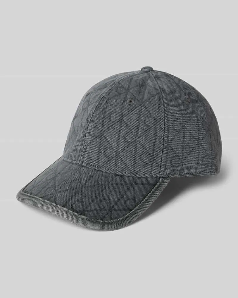 Calvin Klein Basecap mit Label-Detail Graphit