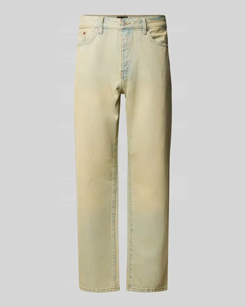 Only & Sons Loose Fit Jeans aus reiner Baumwolle Modell 'EDGE 