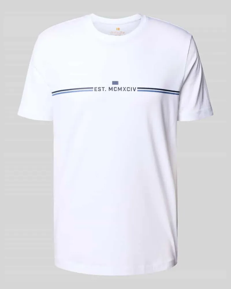 Christian Berg T-Shirt mit Rundhalsausschnitt 
