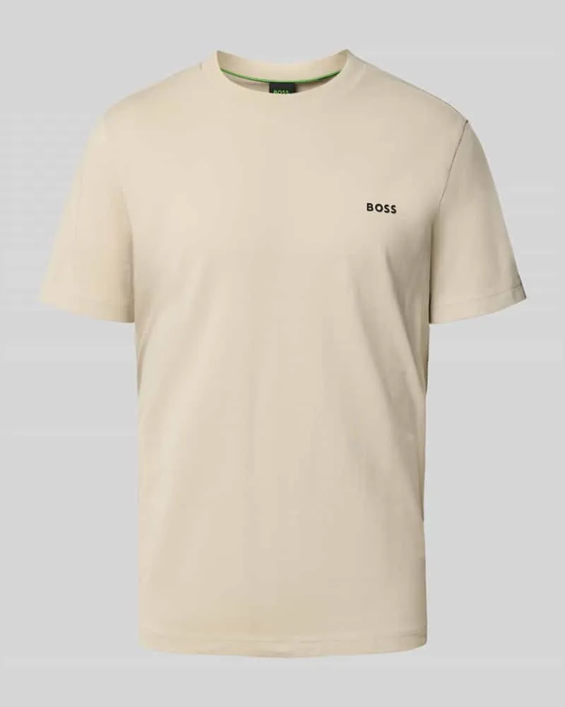 HUGO BOSS Regular Fit T-Shirt aus Baumwoll-Mix 