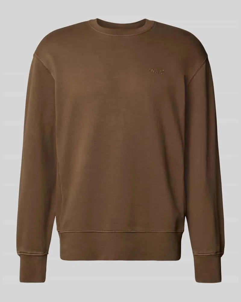 Levi's Sweatshirt mit Label-Stitching 