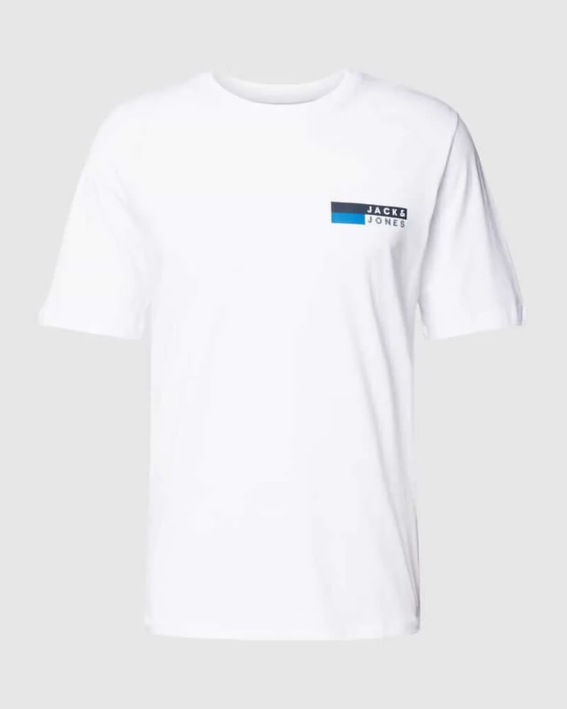 Jack & Jones T-Shirt mit Label-Print Modell 'CORP 