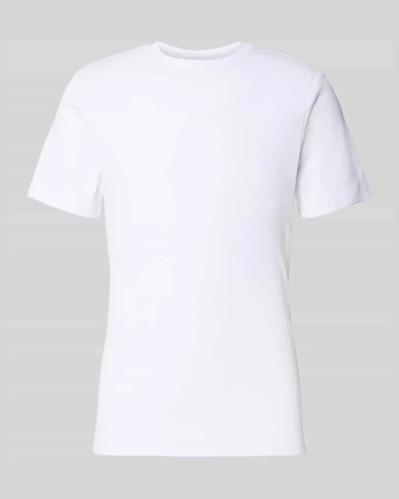 Only & Sons Regular Fit T-Shirt mit Rippstruktur Modell 'TANNER 