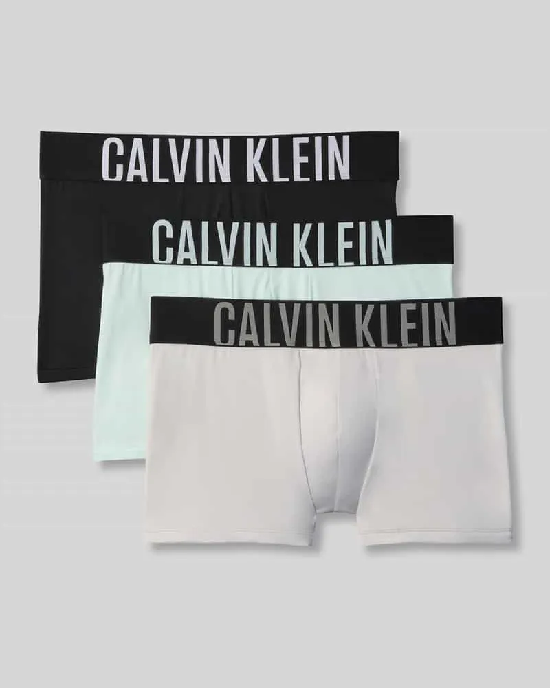Calvin Klein Regular Fit Trunks im 3er-Pack Mint