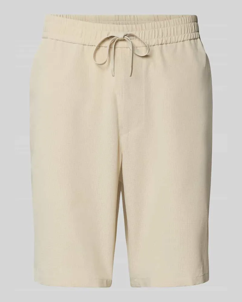 HUGO BOSS Regular Fit Shorts mit Tunnelzug 
