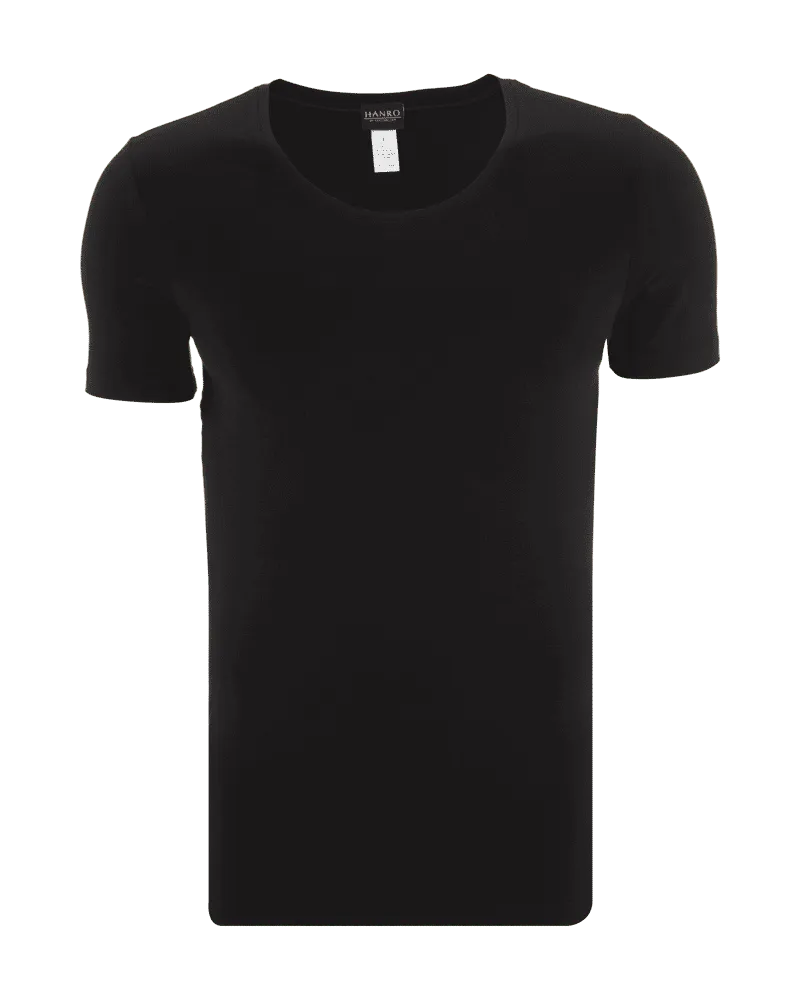 Hanro T-Shirt mit Rundhalsausschnitt 