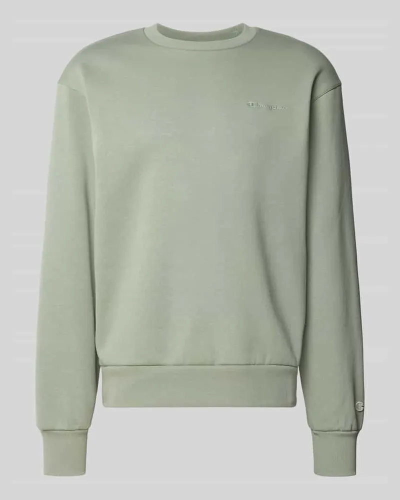 Champion Sweatshirt mit Label-Stitching 