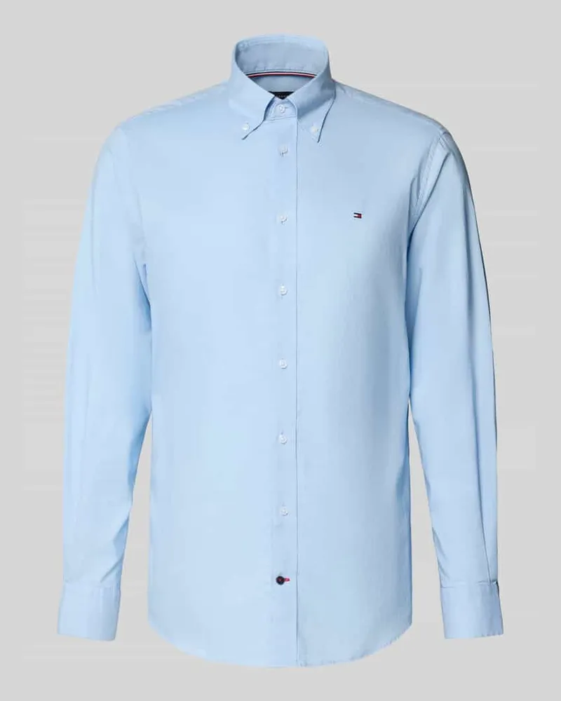 Tommy Hilfiger Regular Fit Businesshemd aus reiner Baumwolle 