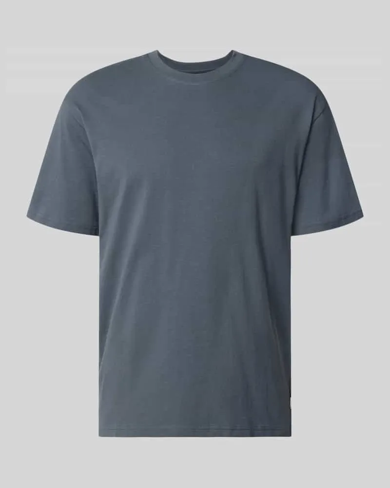 Jack & Jones Regular Fit T-Shirt mit Rundhalsausschnitt Blau