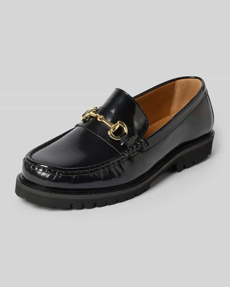 Selected Loafer aus echtem Rindsleder Modell 'HUGO Black